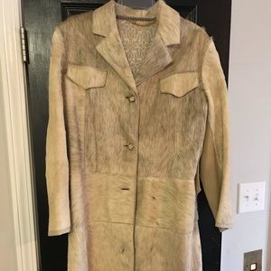 Amazing Vintage fur long coat